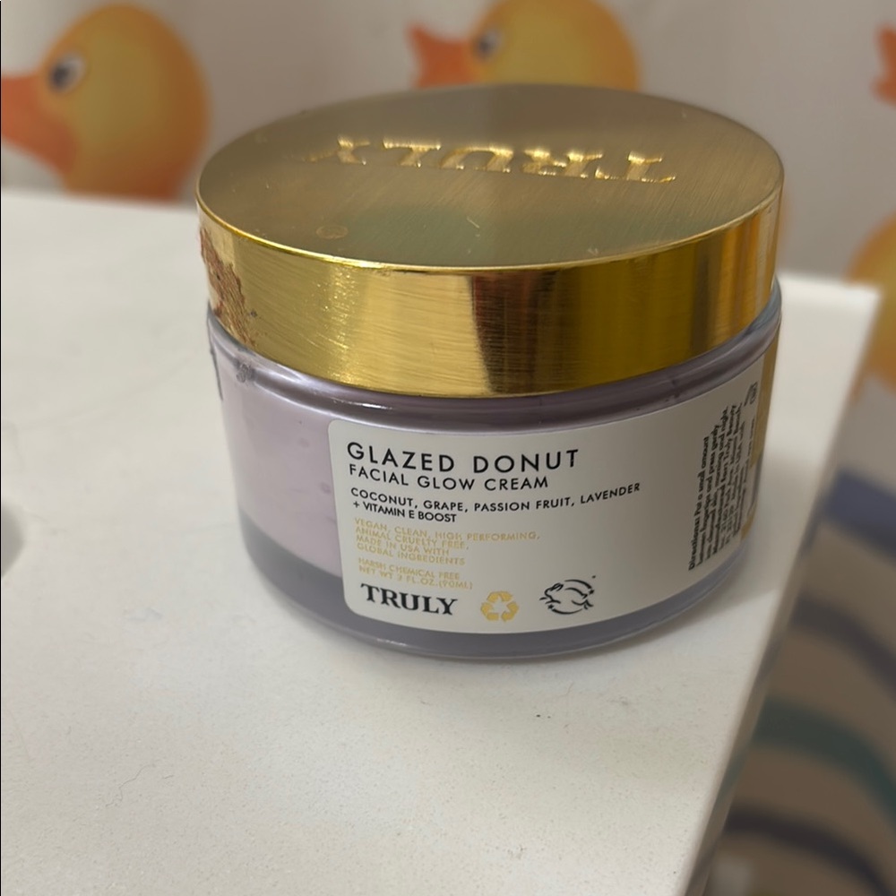 TRULY Purple Moisturizer GLAZED DONUT Facial Butter